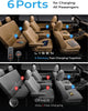 AINOPE PD&QC 108W Multiple Ports Car Charger, Cigarette Lighter USB Charger