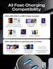 AINOPE 67.5W 12V Car Charger, Cigarette Lighter USB Charger Fast Charging