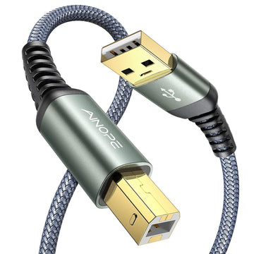 AINOPE 6.6ft Printer USB A to USB B Cable