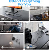 AINOPE USB Extension Cable 10FT USB 3.0 Extender Male to Female Cord Grey