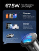 AINOPE 67.5W 12V Car Charger, Cigarette Lighter USB Charger Fast Charging
