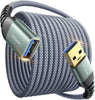 AINOPE USB Extension Cable 10FT USB 3.0 Extender Male to Female Cord Grey