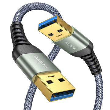 USB 3.0 A to A Male Cable [6.6FT]